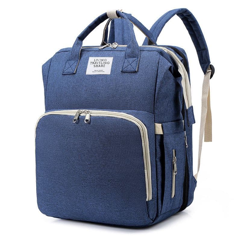 image-Portable Folding Crib Mummy Bag Multi-Purpose Mother And Baby Bag