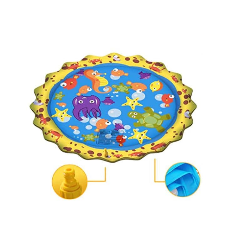 image-Sprinkler Toy Outdoor Water Lawn Sprinkler Mat