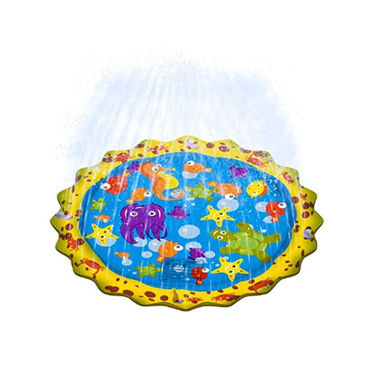image-Sprinkler Toy Outdoor Water Lawn Sprinkler Mat