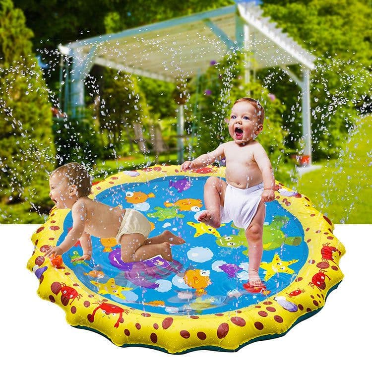 image-Sprinkler Toy Outdoor Water Lawn Sprinkler Mat