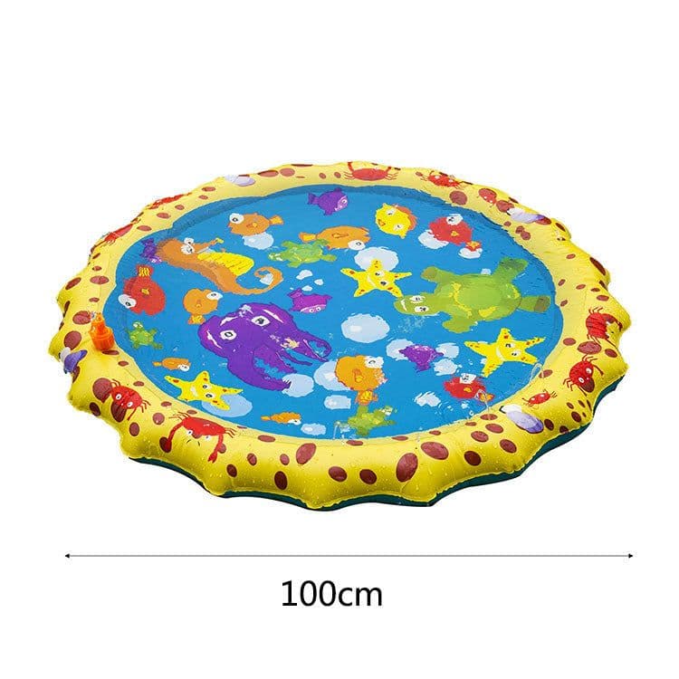 image-Sprinkler Toy Outdoor Water Lawn Sprinkler Mat