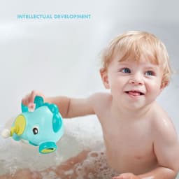 image-Baby Shower Toy Puzzle Hand Spray Water Dinosaur