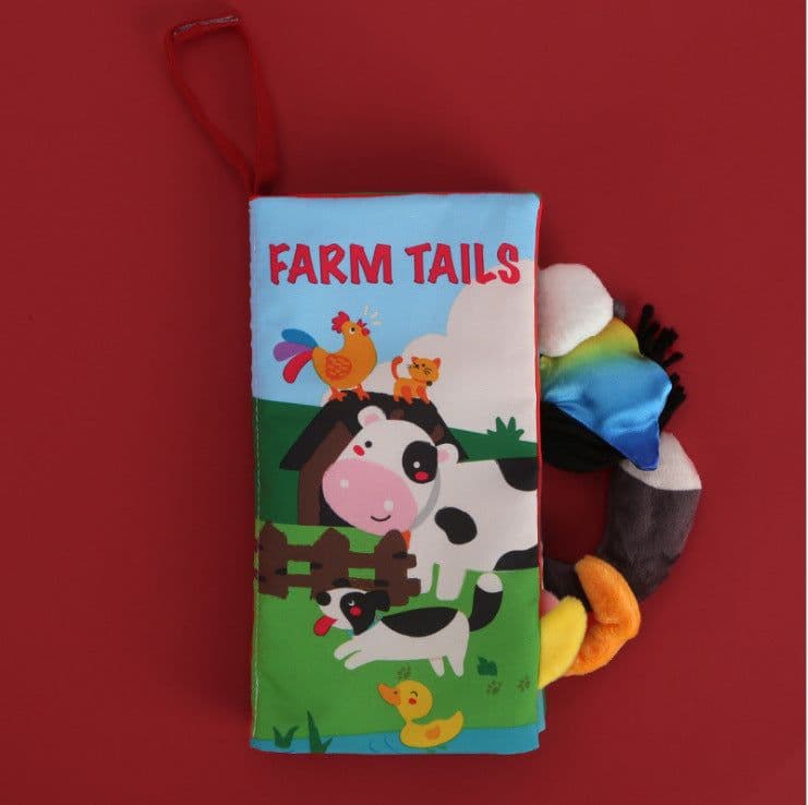 image-3D Three-dimensional Cloth Book Baby Early Education 0-1 Years Old Can Not Tear The Story Enlightenment Cloth Book Can Be Washed