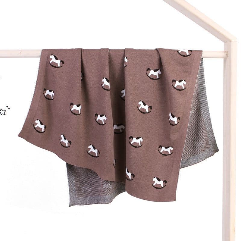 image-Baby Quilt Newborn Spring Summer And Autumn Cotton Trojan Baby Quilt Blanket