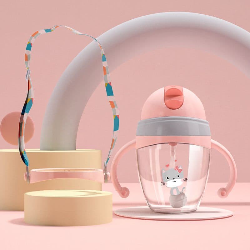 image-Kindergarten Baby Water Cup Household Drop-Proof And Leak-Proof