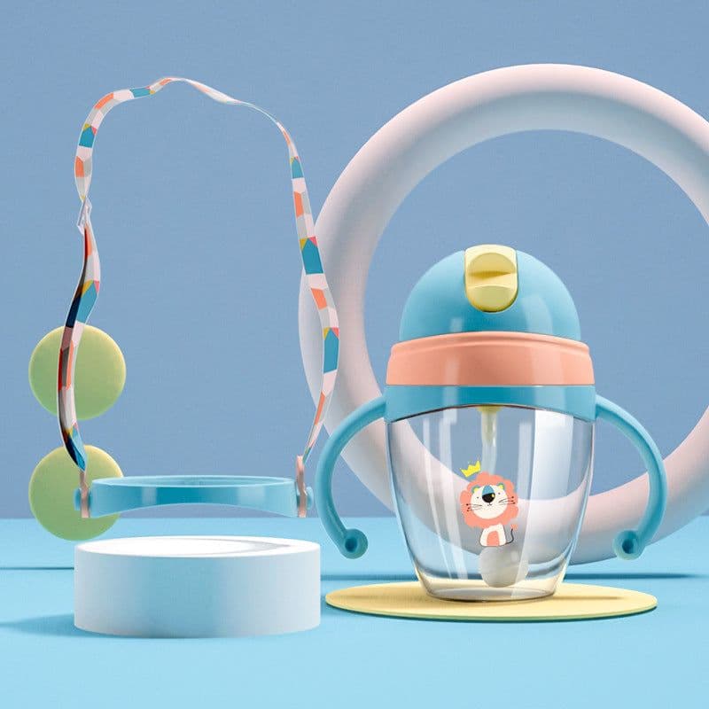 image-Kindergarten Baby Water Cup Household Drop-Proof And Leak-Proof