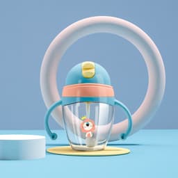 image-Kindergarten Baby Water Cup Household Drop-Proof And Leak-Proof