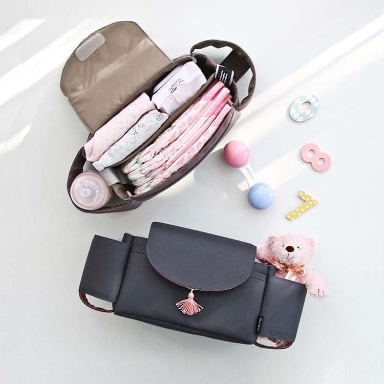 image-Amazon Baby Storage Hanging Bag Baby Storage Bag Hanging Bag Storage Bag Children's Car Portable Trailer Bag