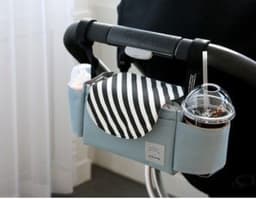 image-Baby Stroller Hanging Bag, Feeding Bottle, Water Cup, Diaper Storage Hanging Bag