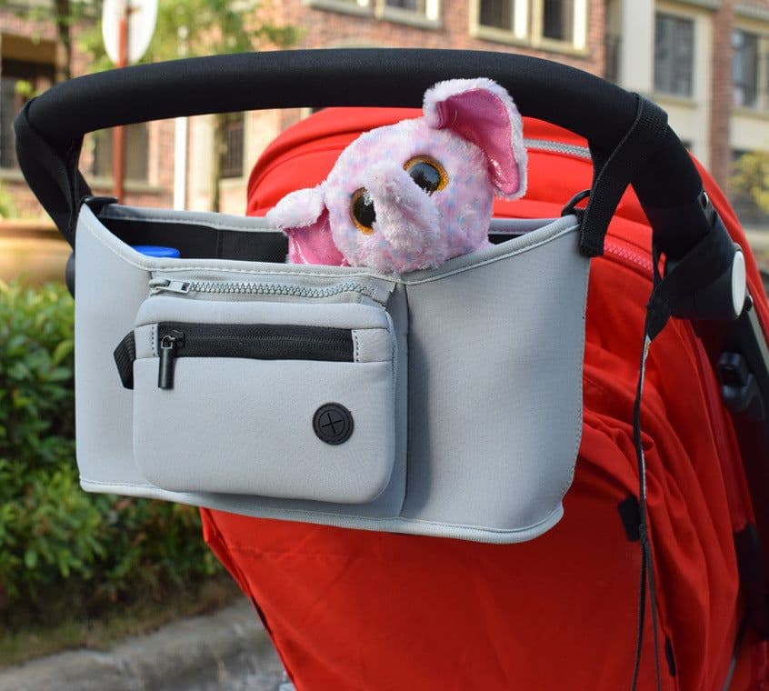 image-Baby Stroller Hanging Bag, Feeding Bottle, Water Cup, Diaper Storage Hanging Bag