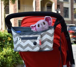 image-Baby Stroller Hanging Bag, Feeding Bottle, Water Cup, Diaper Storage Hanging Bag