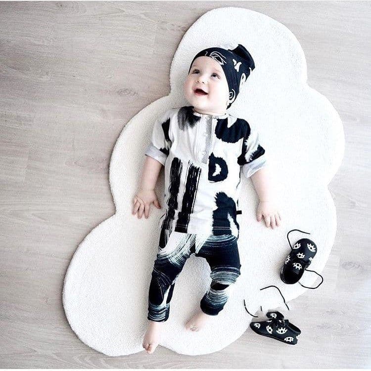 image-Ins Nordic Cute Cloud Carpet Floor Mat Baby Game Crawling Mat Anti-Fall Mat Home Soft Carpet Floor Mat