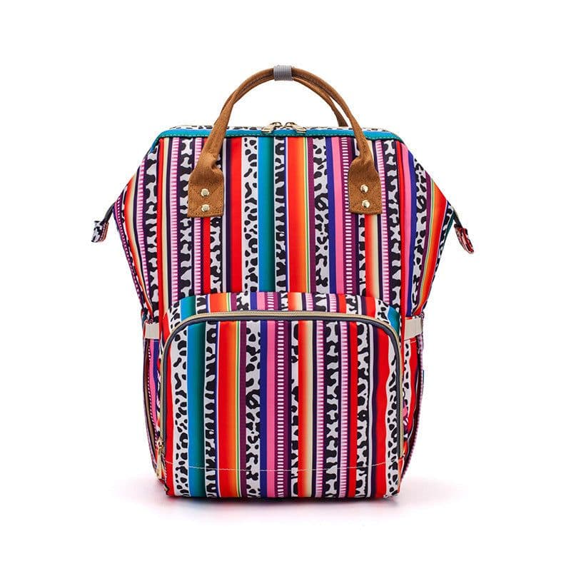 image-Fashionable Large-Capacity Lightweight Multifunctional Mother And Baby Bag