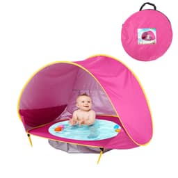 image-Baby Beach Tent Portable Shade Pool UV Protection Sun Shelter For Infant Outdoor Toys Child Swimming Pool Play House Tent Toys