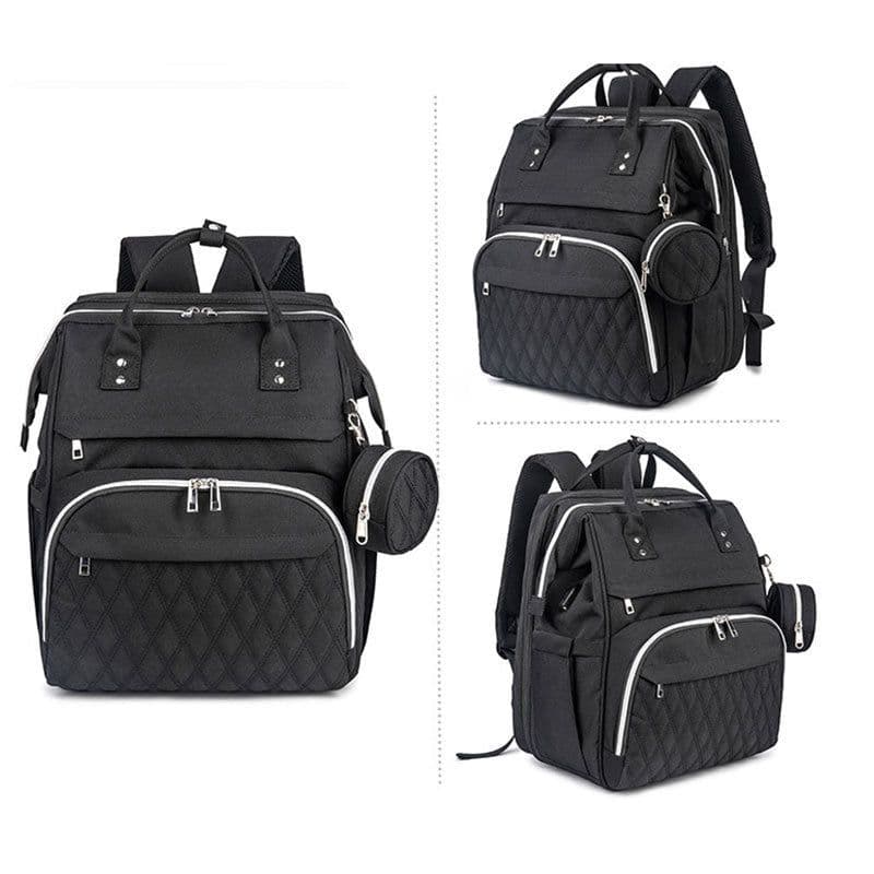 image-Mommy Bag Single Shoulder Large Capacity Mother And Baby Bag