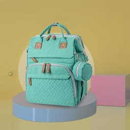 image-New Mommy Backpack Can Hang Baby Stroller Baby Bag Folding Crib Mommy Bag