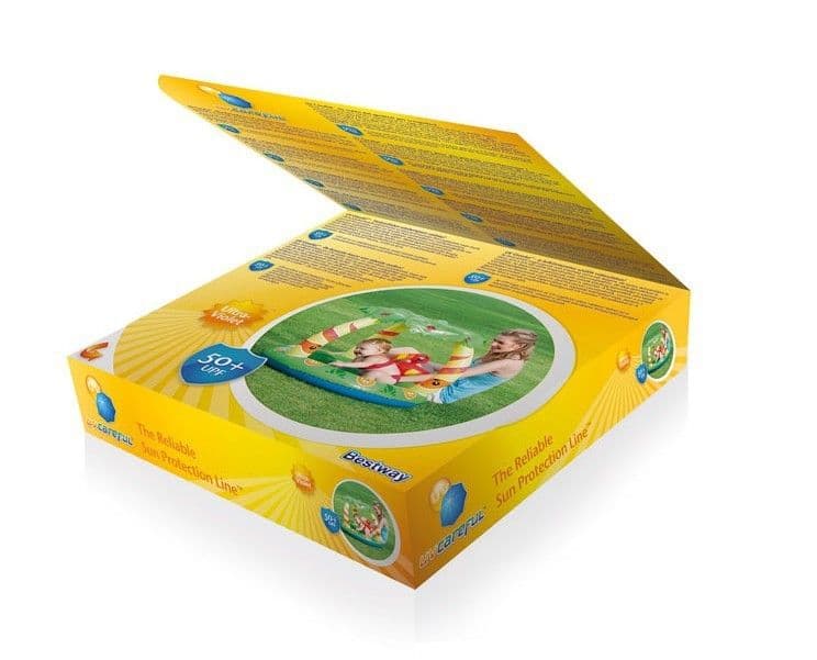 image-Anti-Sai Awning Inflatable Pool Swimming For Infants And Young Children Sand