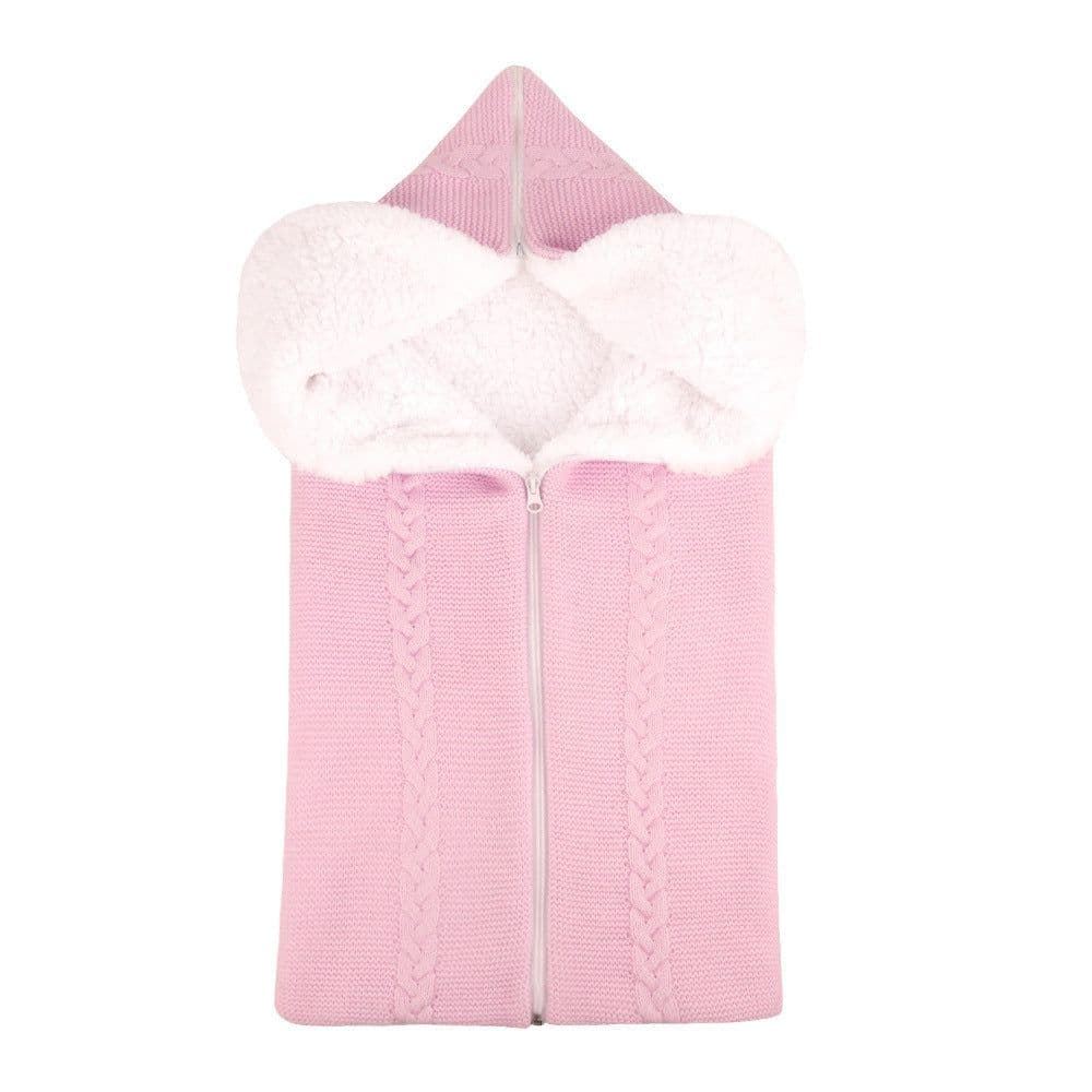 image-Baby Outdoor Baby Stroller Zipper Sleeping Bag Cover Blanket 2in1
