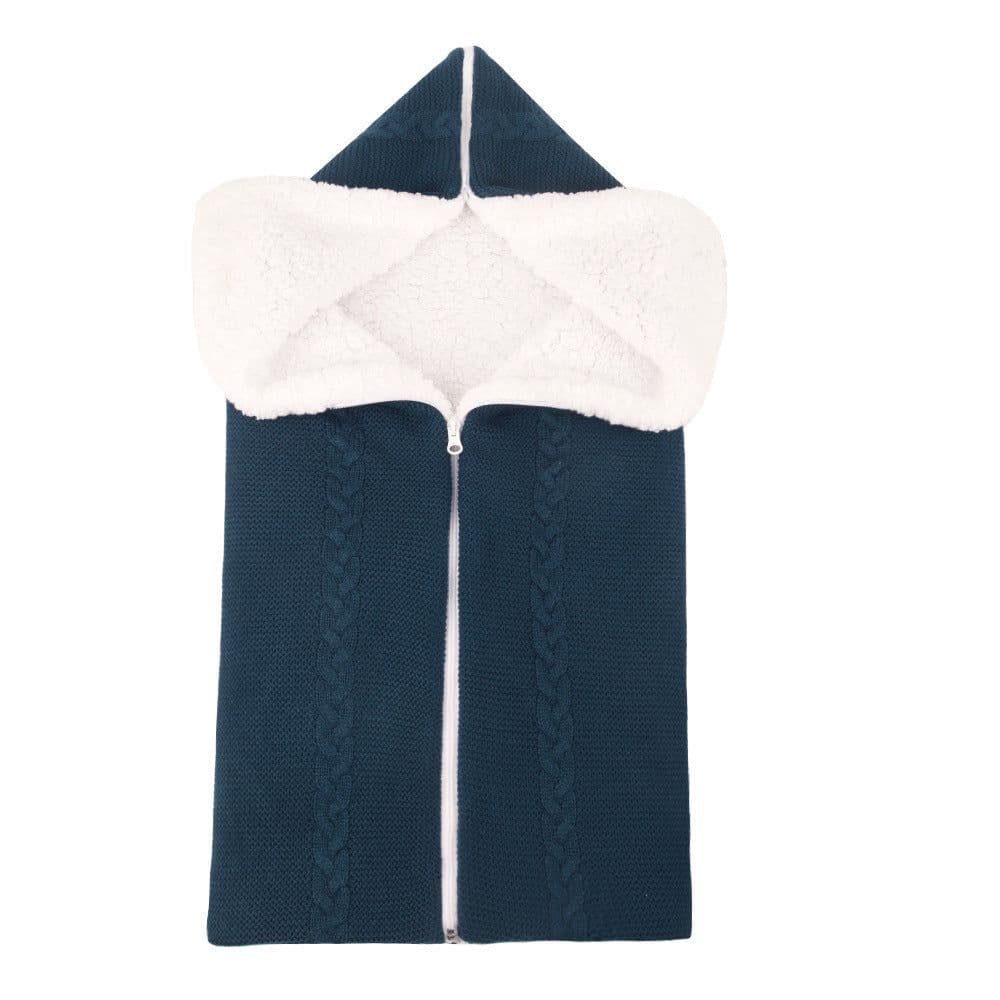 image-Baby Outdoor Baby Stroller Zipper Sleeping Bag Cover Blanket 2in1