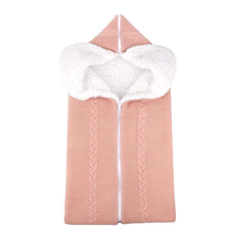 image-Baby Outdoor Baby Stroller Zipper Sleeping Bag Cover Blanket 2in1