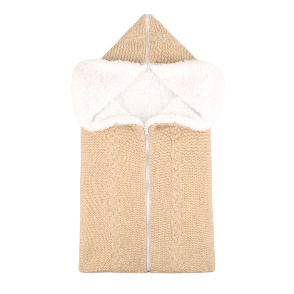 image-Baby Outdoor Baby Stroller Zipper Sleeping Bag Cover Blanket 2in1