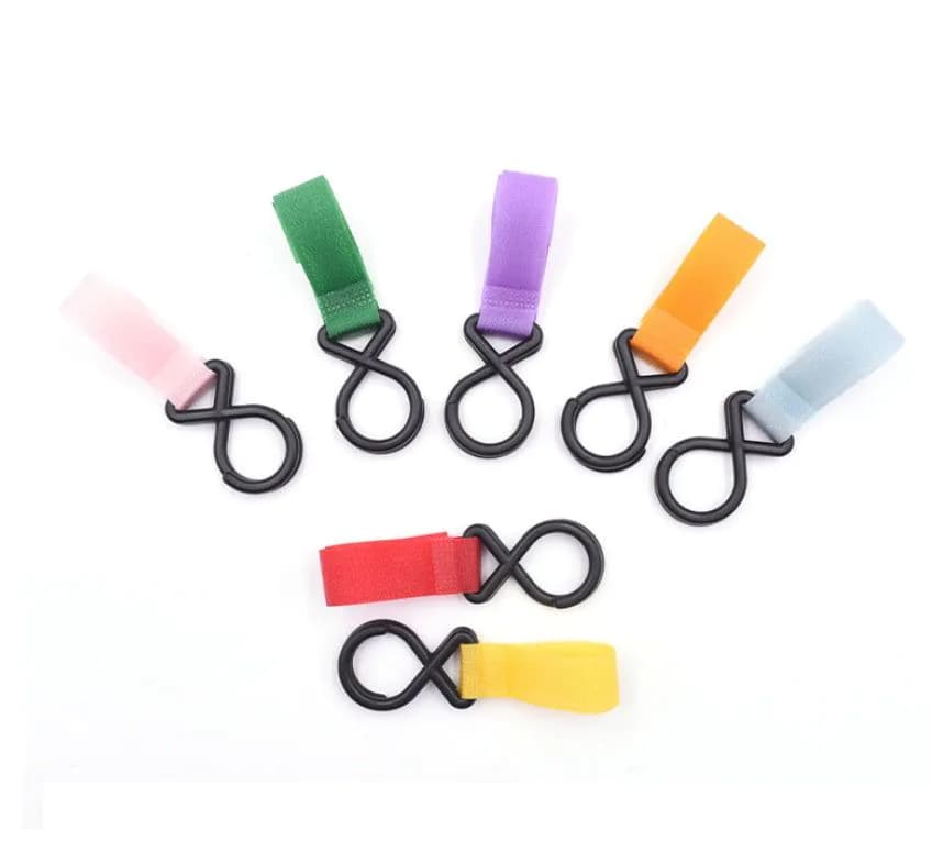 image-Multifunctional Nylon Baby Storage Hook Accessories