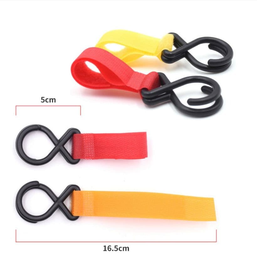 image-Multifunctional Nylon Baby Storage Hook Accessories