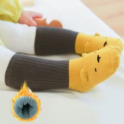 image-Thick Terry Baby Middle Tube Stereoscopic Anti-skid Floor Socks