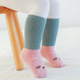 image-Thick Terry Baby Middle Tube Stereoscopic Anti-skid Floor Socks