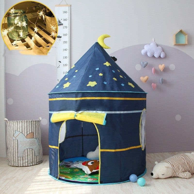 image-Children's Tent Baby Play House Indoor Princess Playhouse Castle