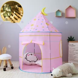 image-Children's Tent Baby Play House Indoor Princess Playhouse Castle