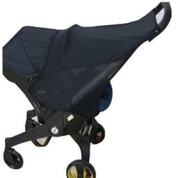image-Baby Basket Car Four-in-one Sitting Cloth Set Rain Cover Mosquito Net Hanging Bag Mommy Bag Sunshade Cover Accessories