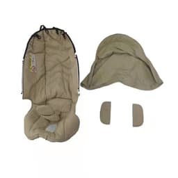 image-Baby Basket Car Four-in-one Sitting Cloth Set Rain Cover Mosquito Net Hanging Bag Mommy Bag Sunshade Cover Accessories