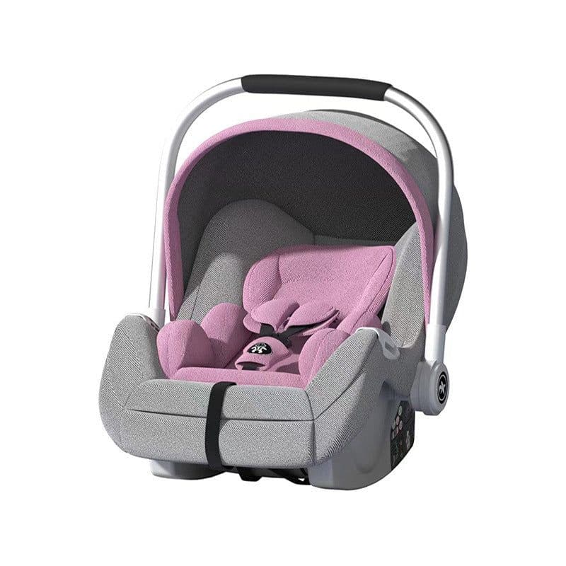 image-Baby Car With Car Foldable Safety Seat Basket Portable Car Cradle