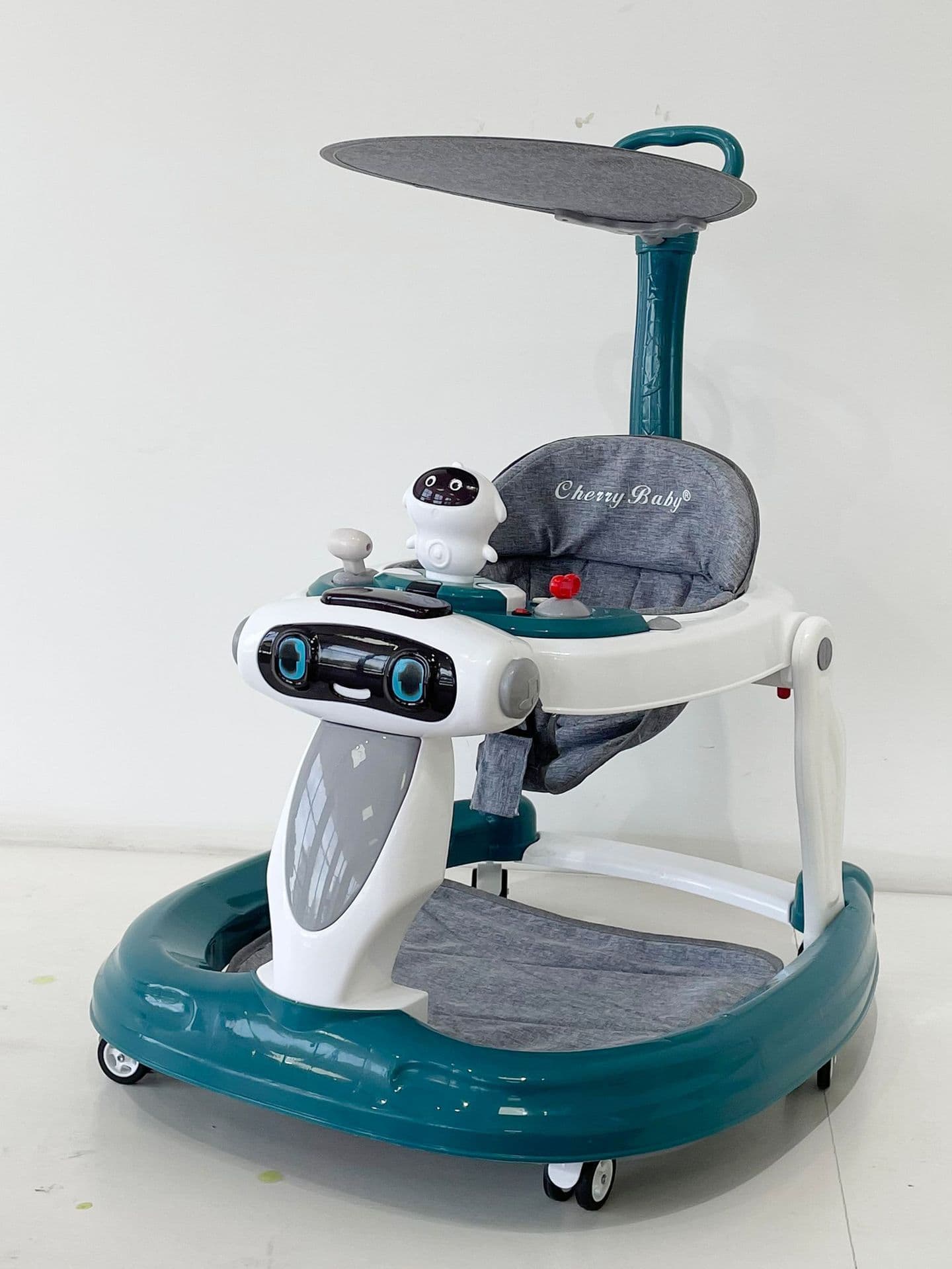 image-Baby Walker Anti-O-leg Baby Children's Multi-functional Anti-rollover Walker