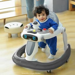 image-Baby Walker Anti-O-leg Baby Children's Multi-functional Anti-rollover Walker