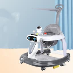 image-Baby Walker Anti-O-leg Baby Children's Multi-functional Anti-rollover Walker