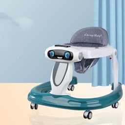 image-Baby Walker Anti-O-leg Baby Children's Multi-functional Anti-rollover Walker