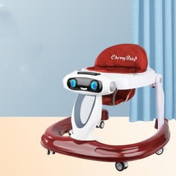 image-Baby Walker Anti-O-leg Baby Children's Multi-functional Anti-rollover Walker