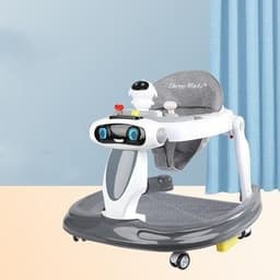 image-Baby Walker Anti-O-leg Baby Children's Multi-functional Anti-rollover Walker