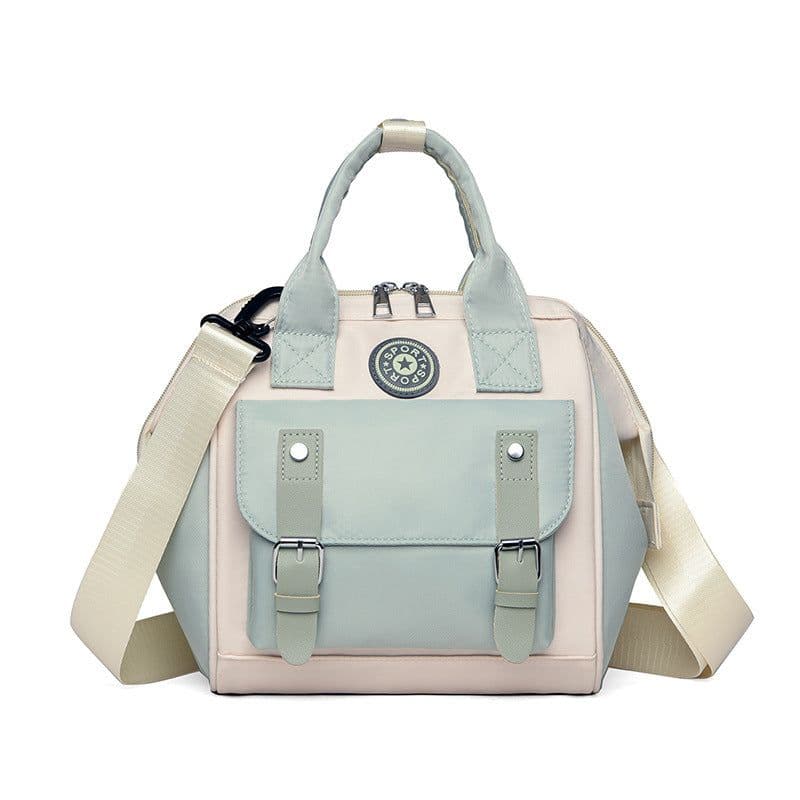 image-Women's Fashion Oxford Cloth Belt Multifunctional Cross-body Shoulders Backpack