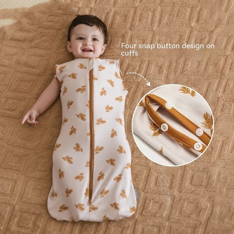 image-Infant And Baby Anti-kicking Blanket Thermal Pajamas