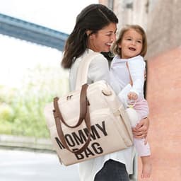 image-Large Capacity Multifunctional Crossbody Insulated Mummy Bag Backpack