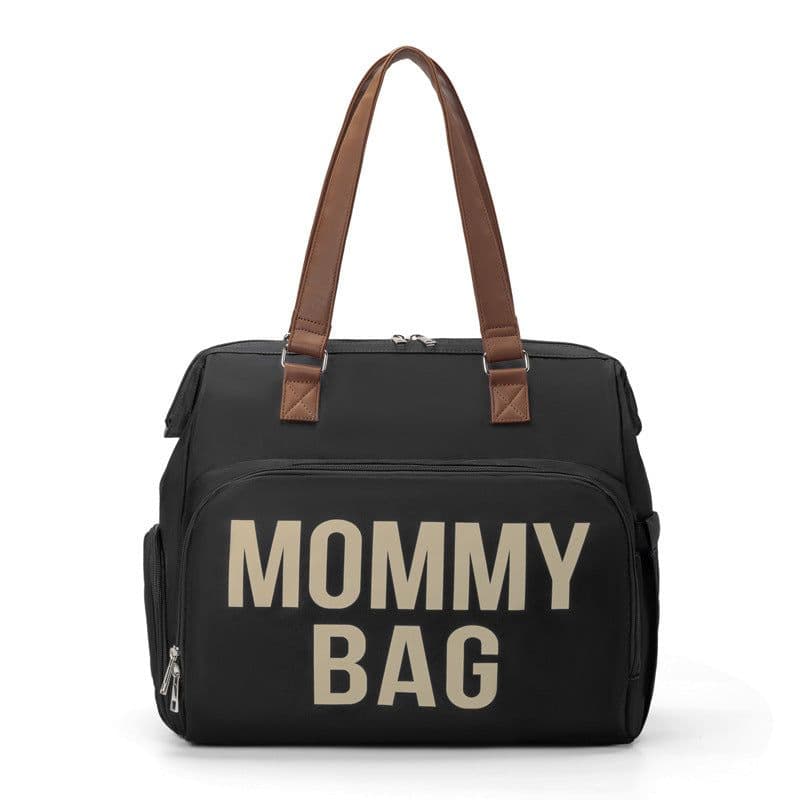 image-Large Capacity Multifunctional Crossbody Insulated Mummy Bag Backpack