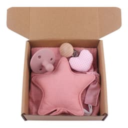 image-Baby Bath Toy Set Wooden Rattle Infant Babyplay Cotton Comfort Towel Baby Teether Wood Ring Baby Shower Gift