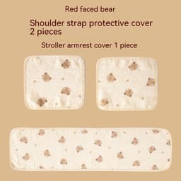 image-Baby Walking Car Children's Landscape Car Anti-bite Saliva Towel