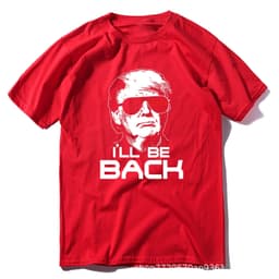image-Trump Printed T-shirt All European Code Men's And Women's T-shirt