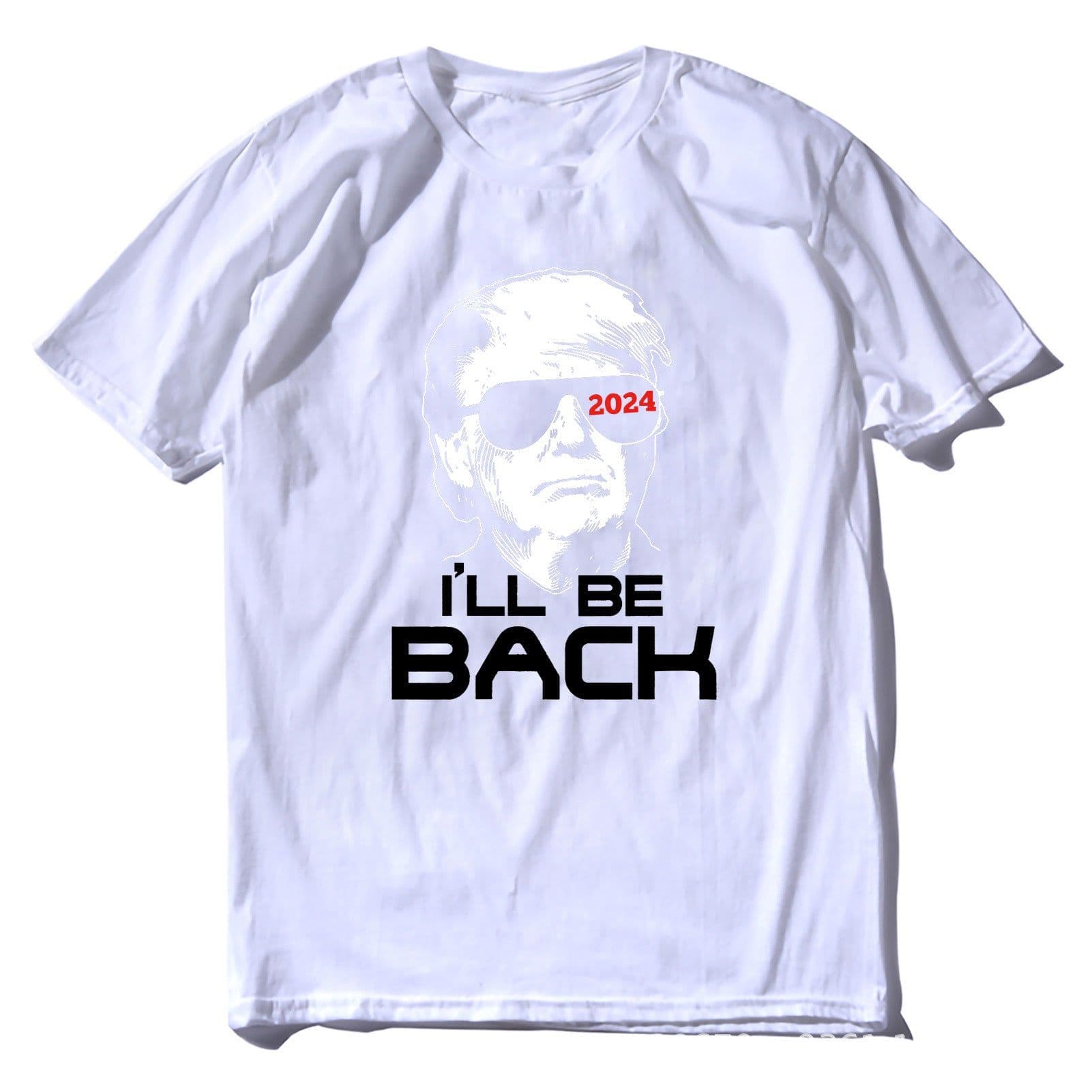 image-Trump Printed T-shirt All European Code Men's And Women's T-shirt