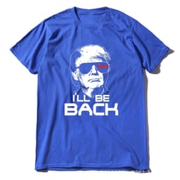image-Trump Printed T-shirt All European Code Men's And Women's T-shirt
