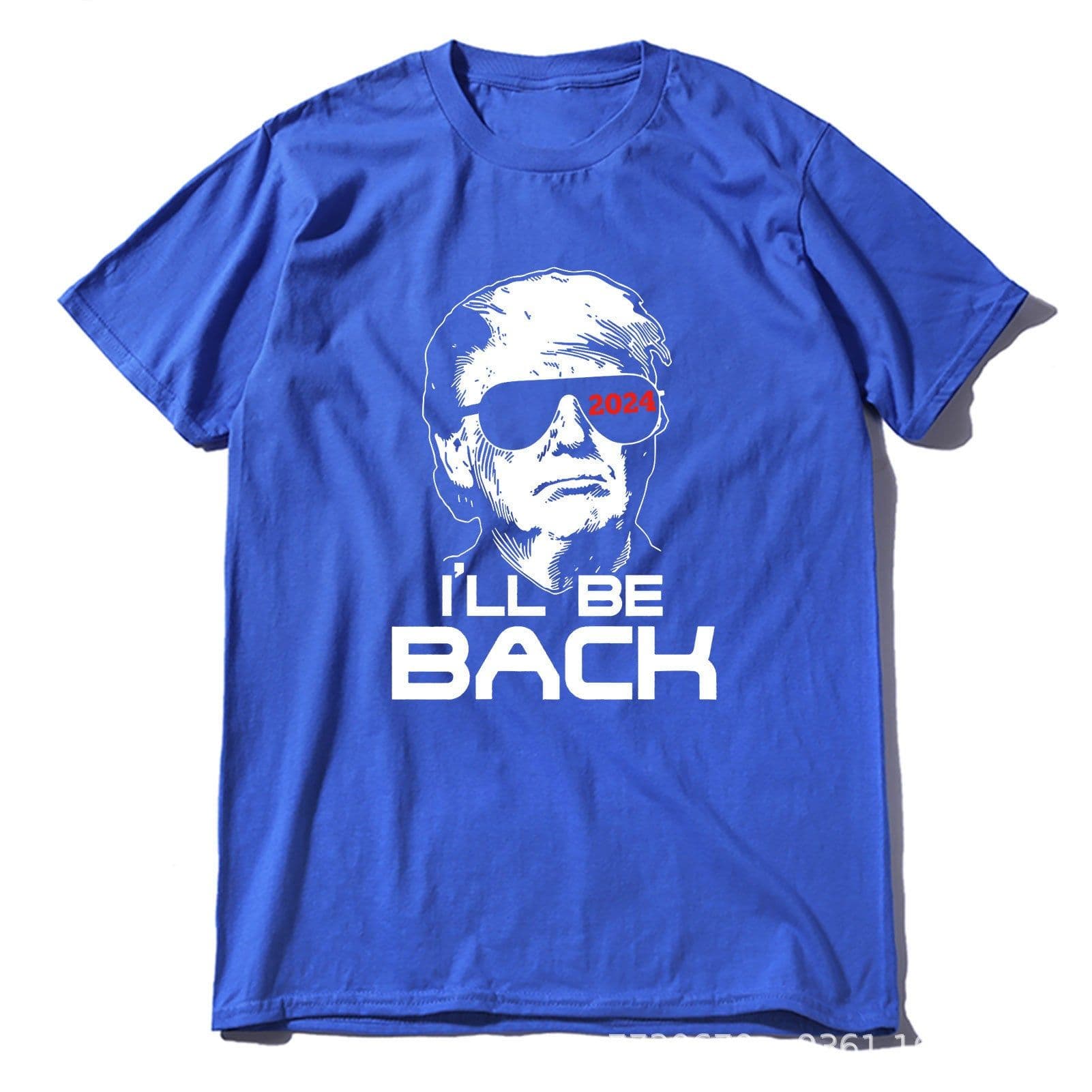 image-Trump Printed T-shirt All European Code Men's And Women's T-shirt